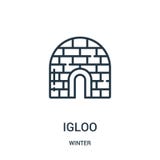 de vector van het iglopictogram van de winterinzameling De dunne van het het overzichtspictogram van de lijniglo vectorillustrati vector illustratie de vector van het iglopictogram van de winterinzameling De dunne van het het overzichtspictogram van de lijniglo vectorillustrati vector illustratie