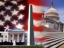 De Verenigde Staten van Amerika - Washington DC royalty-vrije stock afbeelding De Verenigde Staten van Amerika - Washington DC royalty-vrije stock afbeelding
