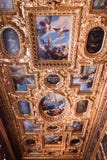 De Verf van Palazzo Ducale van het doge` s Paleis op het Plafond royalty-vrije stock afbeelding De Verf van Palazzo Ducale van het doge` s Paleis op het Plafond royalty-vrije stock afbeelding