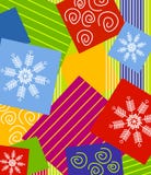 De Verpakkende Achtergrond van Kerstmis royalty-vrije illustratie De Verpakkende Achtergrond van Kerstmis royalty-vrije illustratie