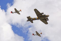 De Vliegtuigen van de Wereldoorlog II - Vechters en Bommenwerper De Vliegtuigen van de Wereldoorlog II - Vechters en Bommenwerper