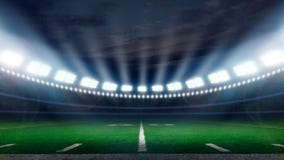 De voetbalstadion van Amerika Stock Afbeeldingen De voetbalstadion van Amerika Stock Afbeeldingen
