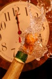 De Vooravond van nieuwjaren royalty-vrije stock afbeeldingen De Vooravond van nieuwjaren royalty-vrije stock afbeeldingen