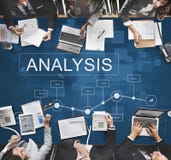 De Vooruitgangsconcept Analytics van de Bedrijfsstatistiekenstrategie stock foto De Vooruitgangsconcept Analytics van de Bedrijfsstatistiekenstrategie stock foto