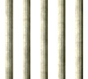 De Voorzijde van de Kolommen van de rechtvaardigheid vector illustratie De Voorzijde van de Kolommen van de rechtvaardigheid vector illustratie