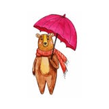 De waterverf draagt illustratie De comfortabele herfst draagt vector illustratie De waterverf draagt illustratie De comfortabele herfst draagt vector illustratie