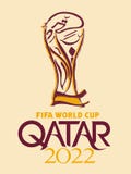 De wereldbeker van FIFA van Qatar 2022 royalty-vrije illustratie De wereldbeker van FIFA van Qatar 2022 royalty-vrije illustratie
