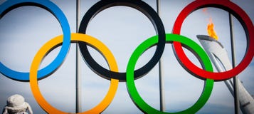 De winter olympische spelen Sotchi stock afbeelding De winter olympische spelen Sotchi stock afbeelding