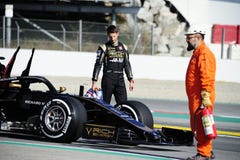 De winter van Formule 1 test 2019 royalty-vrije stock fotografie De winter van Formule 1 test 2019 royalty-vrije stock fotografie