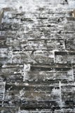 De winter witte grijze houten treden, stap voor stap stock fotografie De winter witte grijze houten treden, stap voor stap stock fotografie