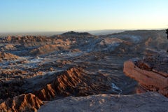 De woestijn van Atacama royalty-vrije stock fotografie De woestijn van Atacama royalty-vrije stock fotografie