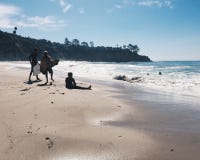 De zuidelijke kust van Californi? royalty-vrije stock afbeeldingen De zuidelijke kust van Californi? royalty-vrije stock afbeeldingen