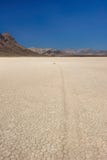 Death Valley Race Track Vertical Royalty Free Stock Photo