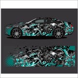 Decal διάνυσμα αυτοκινήτων, περίληψη ύφους δερματοστιξιών δράκων απεικόνιση αποθεμάτων Decal διάνυσμα αυτοκινήτων, περίληψη ύφους δερματοστιξιών δράκων απεικόνιση αποθεμάτων