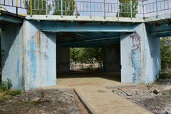 A decaying metal structure royalty free stock photos A decaying metal structure royalty free stock photos