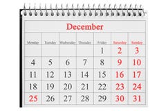 December 25 in the calendar Royalty Free Stock Images December 25 in the calendar Royalty Free Stock Images