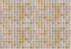 Decken Sie das Mosaikquadrat mit ziegeln, das mit goldenem Beschaffenheitshintergrund des Funkelns verziert wird lizenzfreie stockfotos Decken Sie das Mosaikquadrat mit ziegeln, das mit goldenem Beschaffenheitshintergrund des Funkelns verziert wird lizenzfreie stockfotos