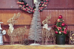 Decorated for Christmas stock photos Decorated for Christmas stock photos