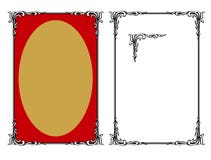 Decoratief Frame. JPG en EPS royalty-vrije illustratie Decoratief Frame. JPG en EPS royalty-vrije illustratie