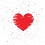 Valentines Love heart isolated background royalty free illustration Valentines Love heart isolated background royalty free illustration