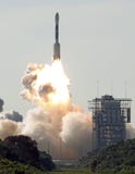 Deelta Raketenprodukteinführung stockfoto Deelta Raketenprodukteinführung stockfoto