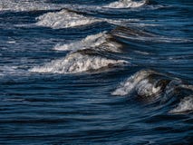 Deep blue wave stock photos Deep blue wave stock photos