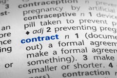 Definition of Contract
