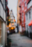 Defocus-Hintergrund - bunte Häuser in historischem Schnoorviertel in Bremen, Deutschland stockfotografie Defocus-Hintergrund - bunte Häuser in historischem Schnoorviertel in Bremen, Deutschland stockfotografie