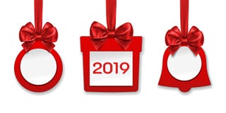 Dekorationen machten vom Papier für Weihnachten, neues Jahr vektor abbildung Dekorationen machten vom Papier für Weihnachten, neues Jahr vektor abbildung