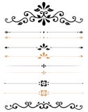 dekorativa regler royaltyfri illustrationer dekorativa regler royaltyfri illustrationer