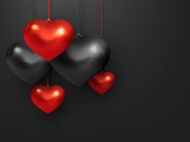 Dekorativt förälskelsebegrepp för valentindag stock illustrationer Dekorativt förälskelsebegrepp för valentindag stock illustrationer