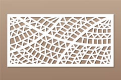 Dekorativt kort för att klippa Geometrisk etnisk modell Laser-snittpanel Förhållande1:2 också vektor för coreldrawillustration stock illustrationer Dekorativt kort för att klippa Geometrisk etnisk modell Laser-snittpanel Förhållande1:2 också vektor för coreldrawillustration stock illustrationer