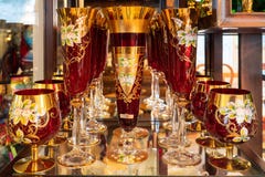 Dekorerat antikt viktorianskt exponeringsglas på skärmen royaltyfria foton Dekorerat antikt viktorianskt exponeringsglas på skärmen royaltyfria foton