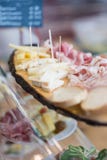 Delicious snack platter on the buffet of a restaurant royalty free stock images Delicious snack platter on the buffet of a restaurant royalty free stock images