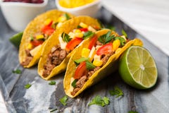 Delicious Tacos Royalty Free Stock Image