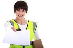 Delivery royalty free stock photography Delivery royalty free stock photography