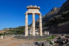 Delphi, Greece Royalty Free Stock Photography Delphi, Greece Royalty Free Stock Photography
