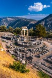 Delphi-Tempel, Griechenland lizenzfreie stockfotografie Delphi-Tempel, Griechenland lizenzfreie stockfotografie