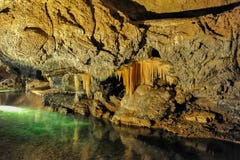 Demanovska grotta av frihet, Slovakien Europa royaltyfri foto Demanovska grotta av frihet, Slovakien Europa royaltyfri foto