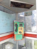 Den aktuella offentliga telefonservicen arkivfoton Den aktuella offentliga telefonservicen arkivfoton