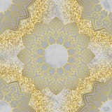 Den arabiska guld- s?ml?sa modellen marmorerar p? bakgrund stock illustrationer Den arabiska guld- s?ml?sa modellen marmorerar p? bakgrund stock illustrationer