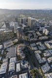 Den Los Angeles århundradestaden står högt den vertikala antennen royaltyfria foton Den Los Angeles århundradestaden står högt den vertikala antennen royaltyfria foton