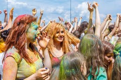 Den årliga festivalen av färger ColorFest royaltyfri bild Den årliga festivalen av färger ColorFest royaltyfri bild