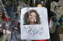 Denkmal zu Whitney Houston Denkmal zu Whitney Houston