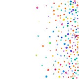 Dense watercolor confetti on white background. vector illustration Dense watercolor confetti on white background. vector illustration