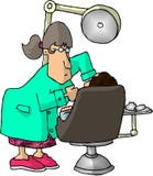 Dentiste féminin illustration stock Dentiste féminin illustration stock