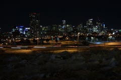 Denver Colorado Cityscape 2018 stockfotos Denver Colorado Cityscape 2018 stockfotos