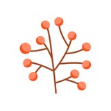 Der Beerenikonenvektor, der auf weißem Hintergrund lokalisiert wird, Beeren unterzeichnen, schneebedeckte kalte Wintersymbole lizenzfreie abbildung Der Beerenikonenvektor, der auf weißem Hintergrund lokalisiert wird, Beeren unterzeichnen, schneebedeckte kalte Wintersymbole lizenzfreie abbildung