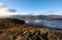 Derwent abat, le secteur de lac, R-U images libres de droits Derwent abat, le secteur de lac, R-U images libres de droits