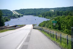 Des Moines River Flooding over US Route 30